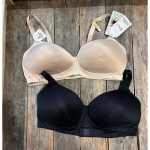 Bali wire free t-shirt Bra set‎ of 2